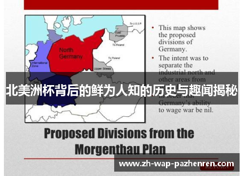 北美洲杯背后的鲜为人知的历史与趣闻揭秘